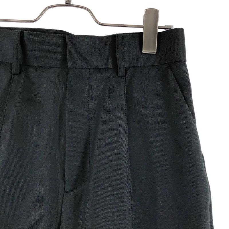 CITY / シティ | センタープレス 裾スリット ブーツカット パンツ | 1 | レディース