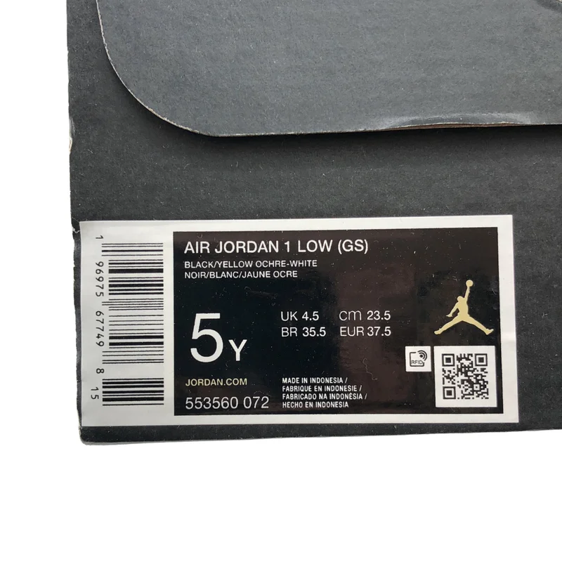 NIKE / ナイキ | GS Air Jordan 1 Low / エアジョーダン ローカットスニーカー | 23.5 | レディース