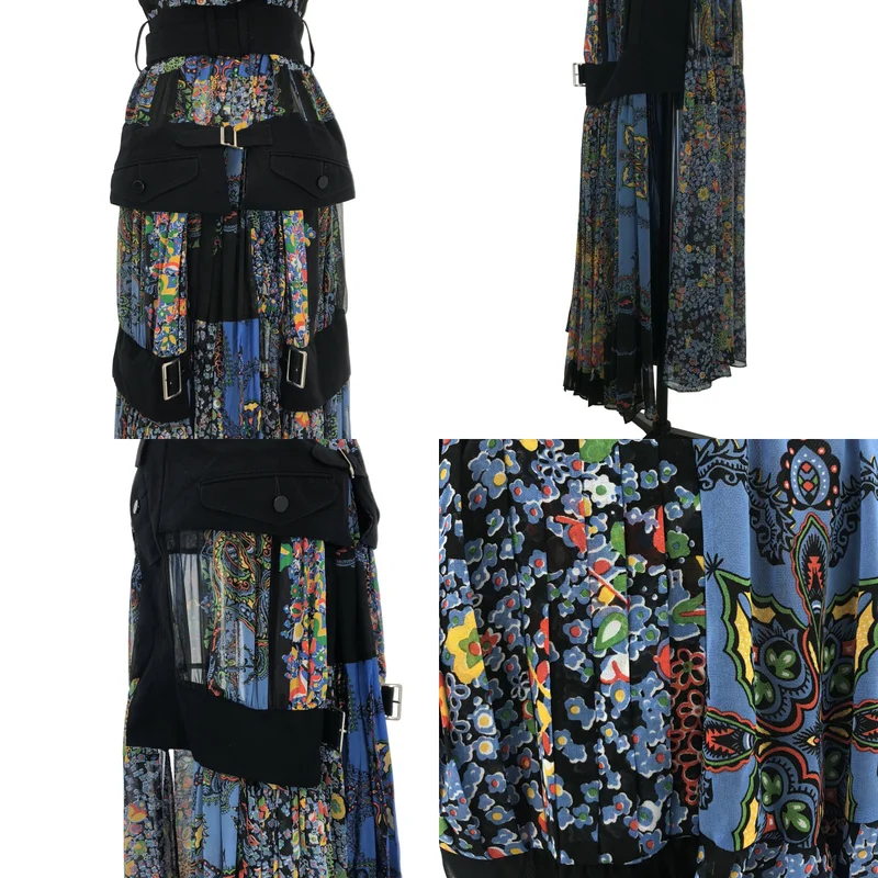 sacai / サカイ | 異素材 ワンピース | 1 | レディース