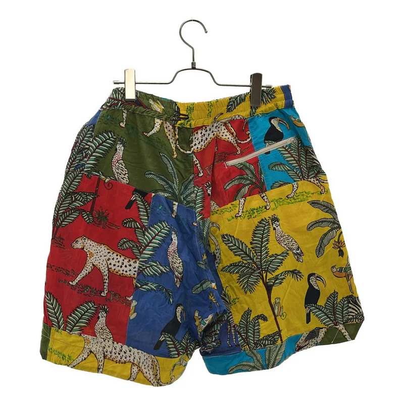 Engineered Garments / エンジニアドガーメンツ | アニマルプリント パッチワーク ショートパンツ | M | メンズ