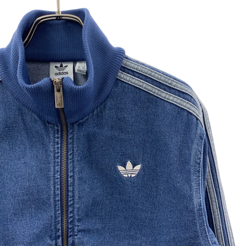 adidas / アディダス | アディカラー デニム トラックトップ | S | レディース