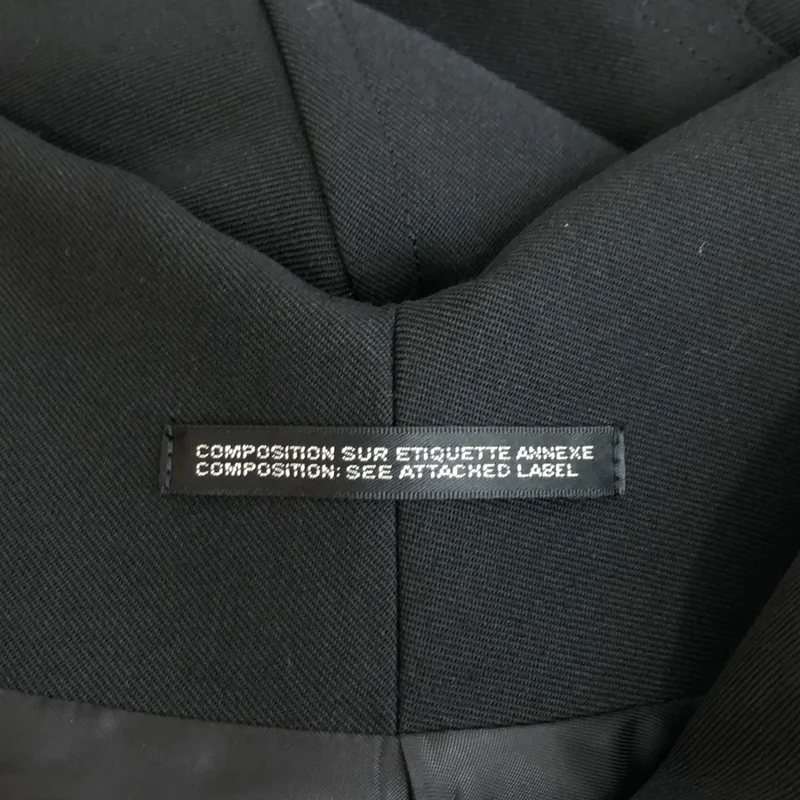 Yohji Yamamoto FEMME / ヨウジヤマモトファム | 2023AW | Collections / GABARDINE B COLLAR FLARE COAT / ウールギャバ ビッグカラー フレアコート | 1 | レディース