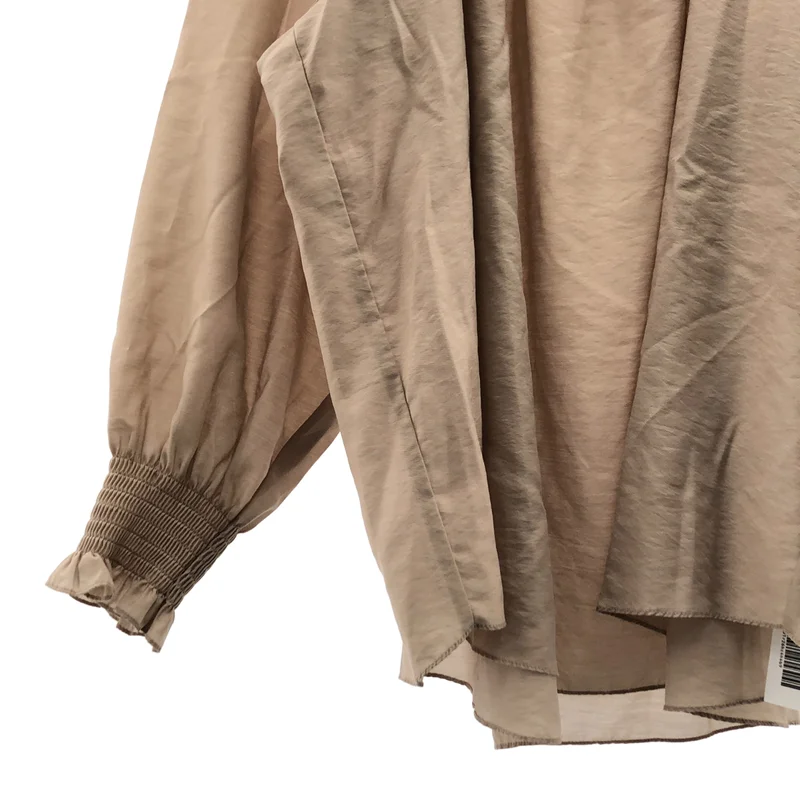NOBLE / ノーブル | シャーリングシアーブラウス | 38 | レディース
