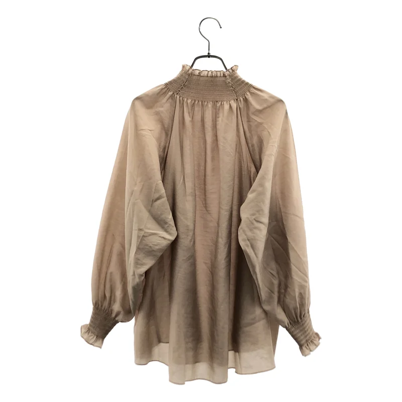 NOBLE / ノーブル | シャーリングシアーブラウス | 38 | レディース