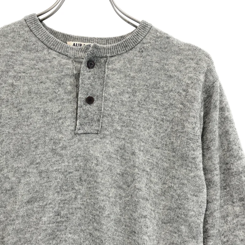 AURALEE / オーラリー | 2025SS | SUPER FINE CASHMERE SILK KNIT HENLY NECK P/O カシミヤ ニット | 0 | レディース
