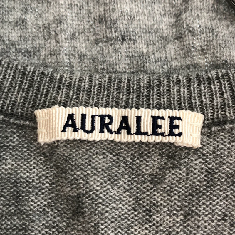 AURALEE / オーラリー | 2025SS | SUPER FINE CASHMERE SILK KNIT HENLY NECK P/O カシミヤ ニット | 0 | レディース