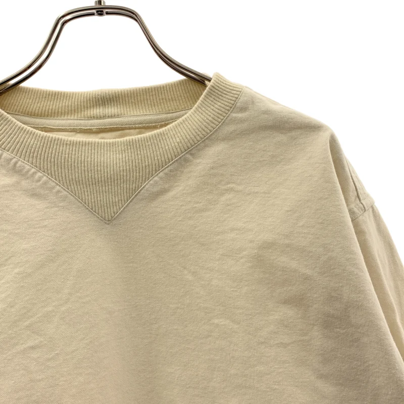 MARGARET HOWELL / マーガレットハウエル | 2020AW | FADED COTTON TWILL / コットン スリット カットソー | 2 | レディース