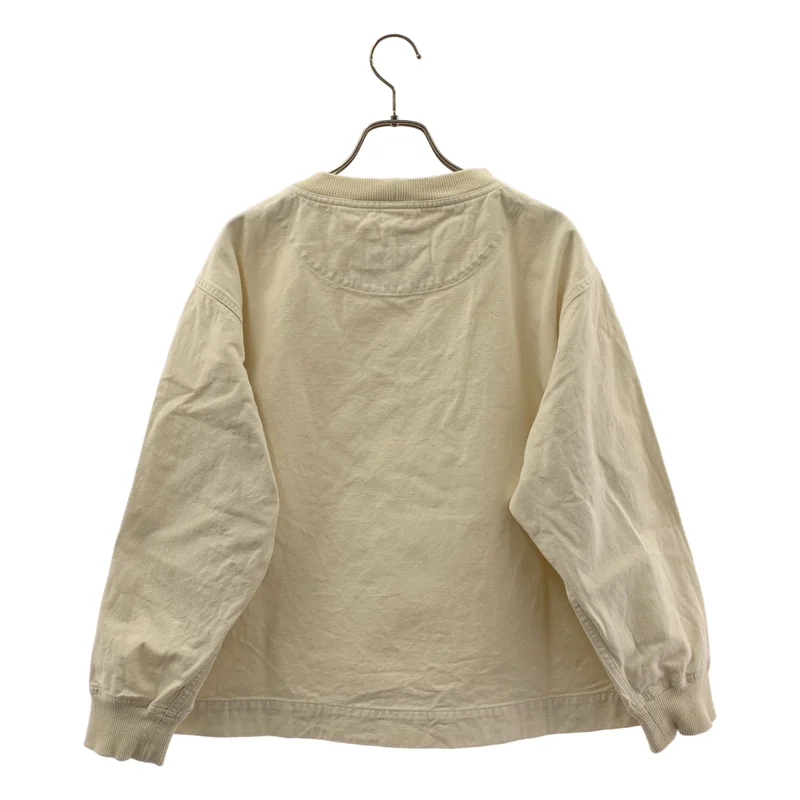 MARGARET HOWELL / マーガレットハウエル | 2020AW | FADED COTTON TWILL / コットン スリット カットソー | 2 | レディース