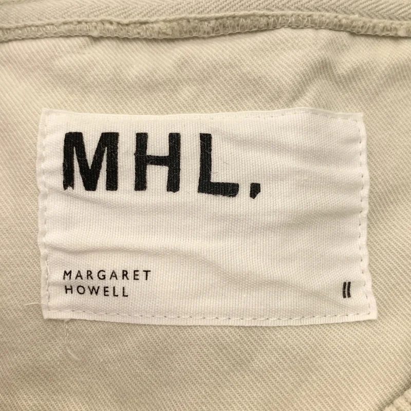MARGARET HOWELL / マーガレットハウエル | 2020AW | FADED COTTON TWILL / コットン スリット カットソー | 2 | レディース