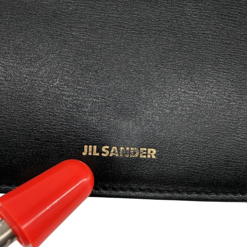 JIL SANDER / ジルサンダー | レザー 3つ折り ミニウォレット |