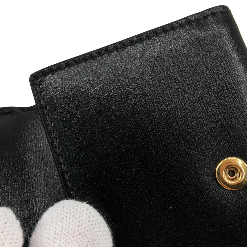 JIL SANDER / ジルサンダー | レザー 3つ折り ミニウォレット |