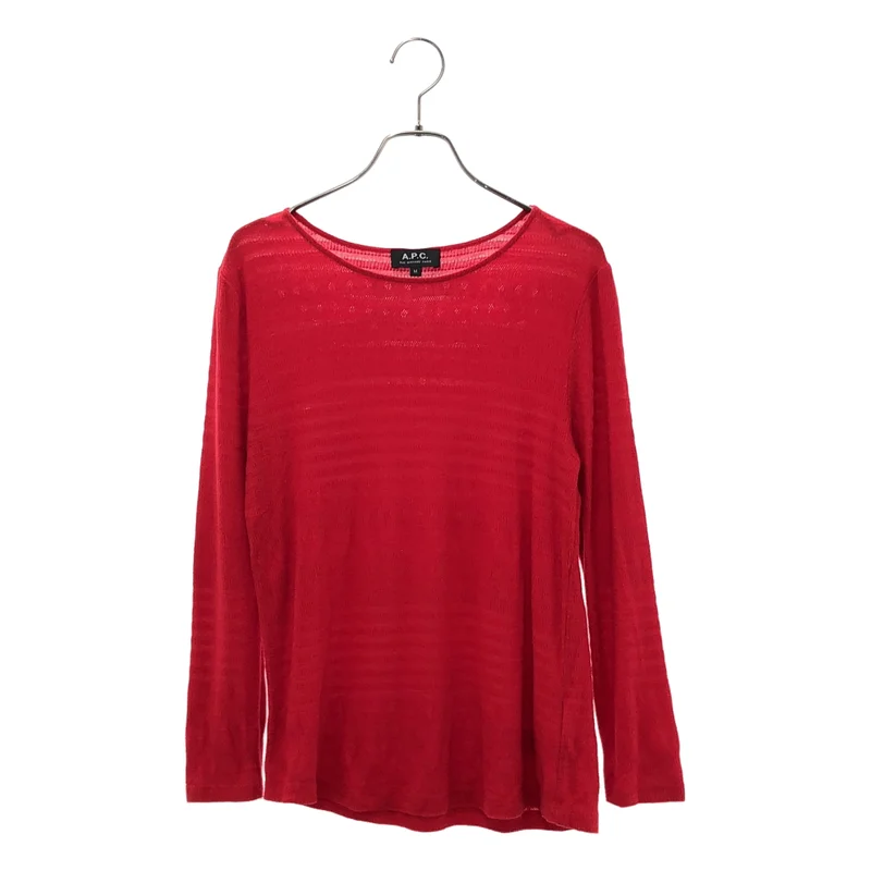 A.P.C. / アーペーセー | コットン サマー クルーネックニット | M | レディース