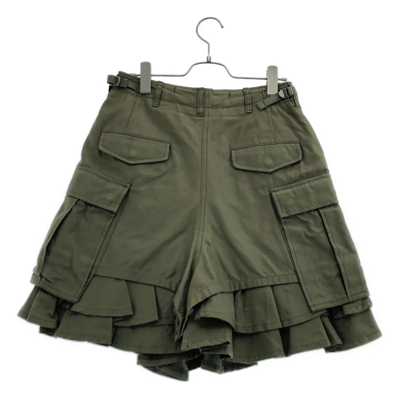 JUNYA WATANABE COMME des GARCONS / ジュンヤワタナベ | 2010AW | コットン フリル スカート ショートパンツ | S | レディース