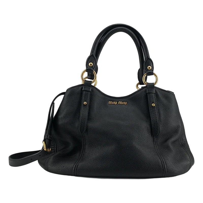 miu miu / ミュウミュウ | ヴィッテロダイノ レザー ショルダーバッグ |