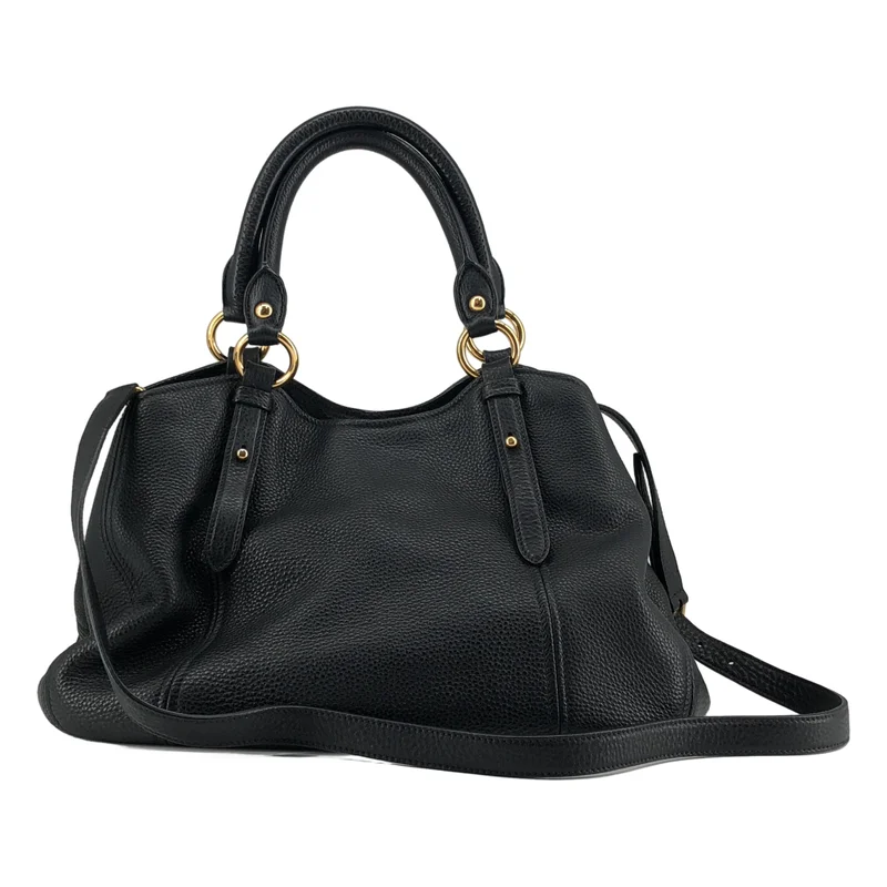 miu miu / ミュウミュウ | ヴィッテロダイノ レザー ショルダーバッグ |