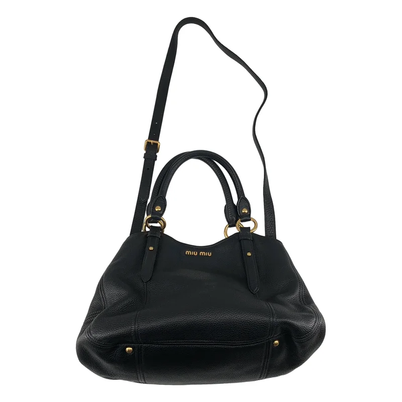 miu miu / ミュウミュウ | ヴィッテロダイノ レザー ショルダーバッグ |