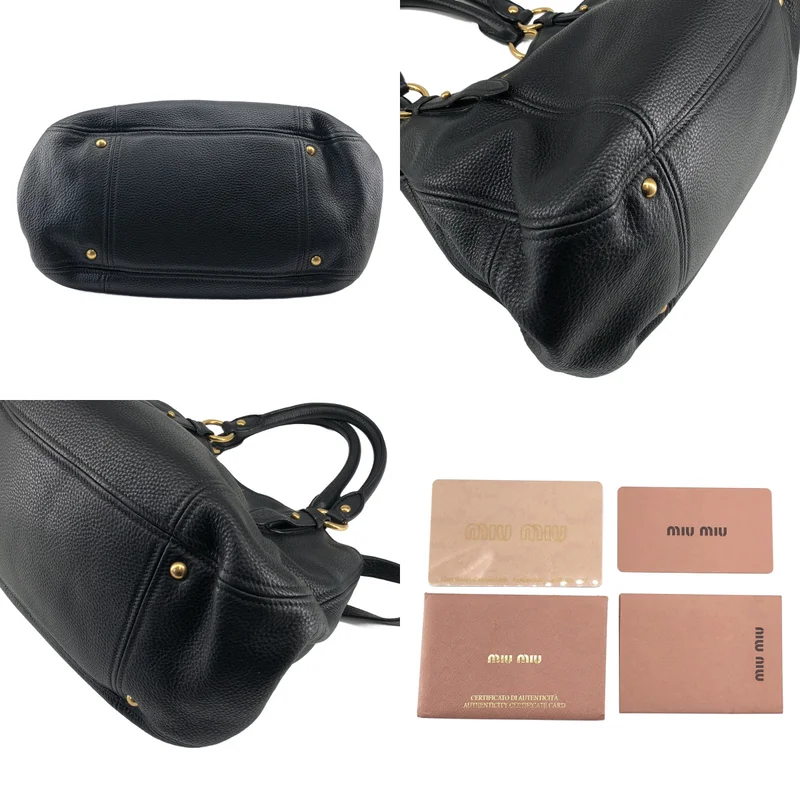 miu miu / ミュウミュウ | ヴィッテロダイノ レザー ショルダーバッグ |