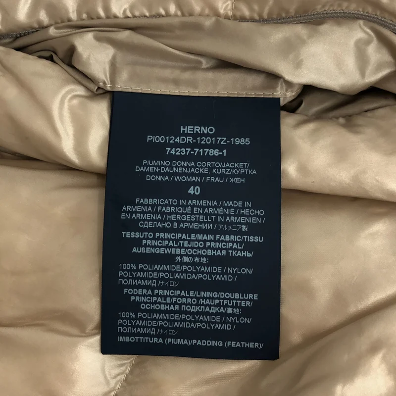 HERNO / ヘルノ | RESORT Ultralight Bomber Jacket ダウンジャケット | 40 | レディース