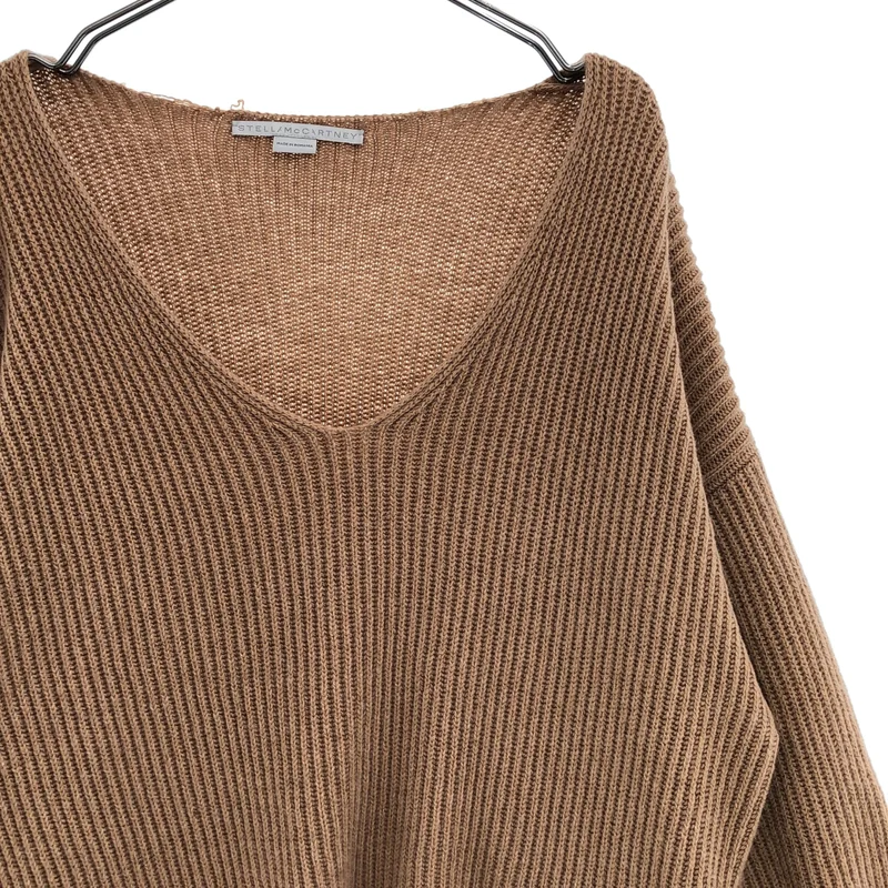STELLA McCARTNEY / ステラマッカートニー | カシミヤ Vネック リブニット | 36 | レディース