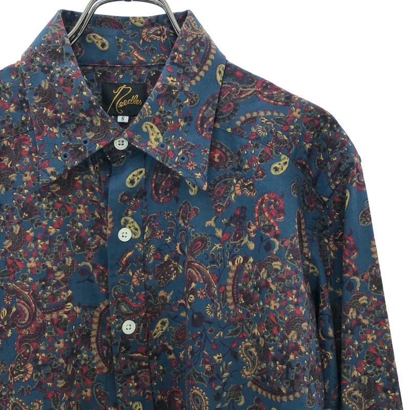 Needles / ニードルス | Pinhole EDW Shirt ピンホール ペイズリー シャツ | S | メンズ