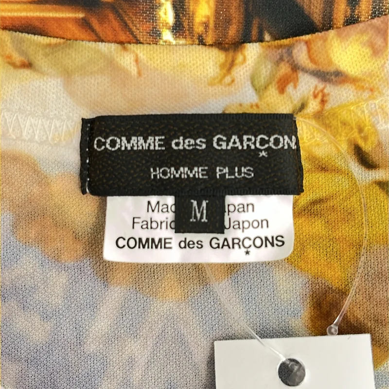 COMME des GARCONS HOMME PLUS / コムデギャルソンオムプリュス | 2024SS | ポリエステル 総柄 オーバーシルエット Tシャツ カットソー | M | メンズ