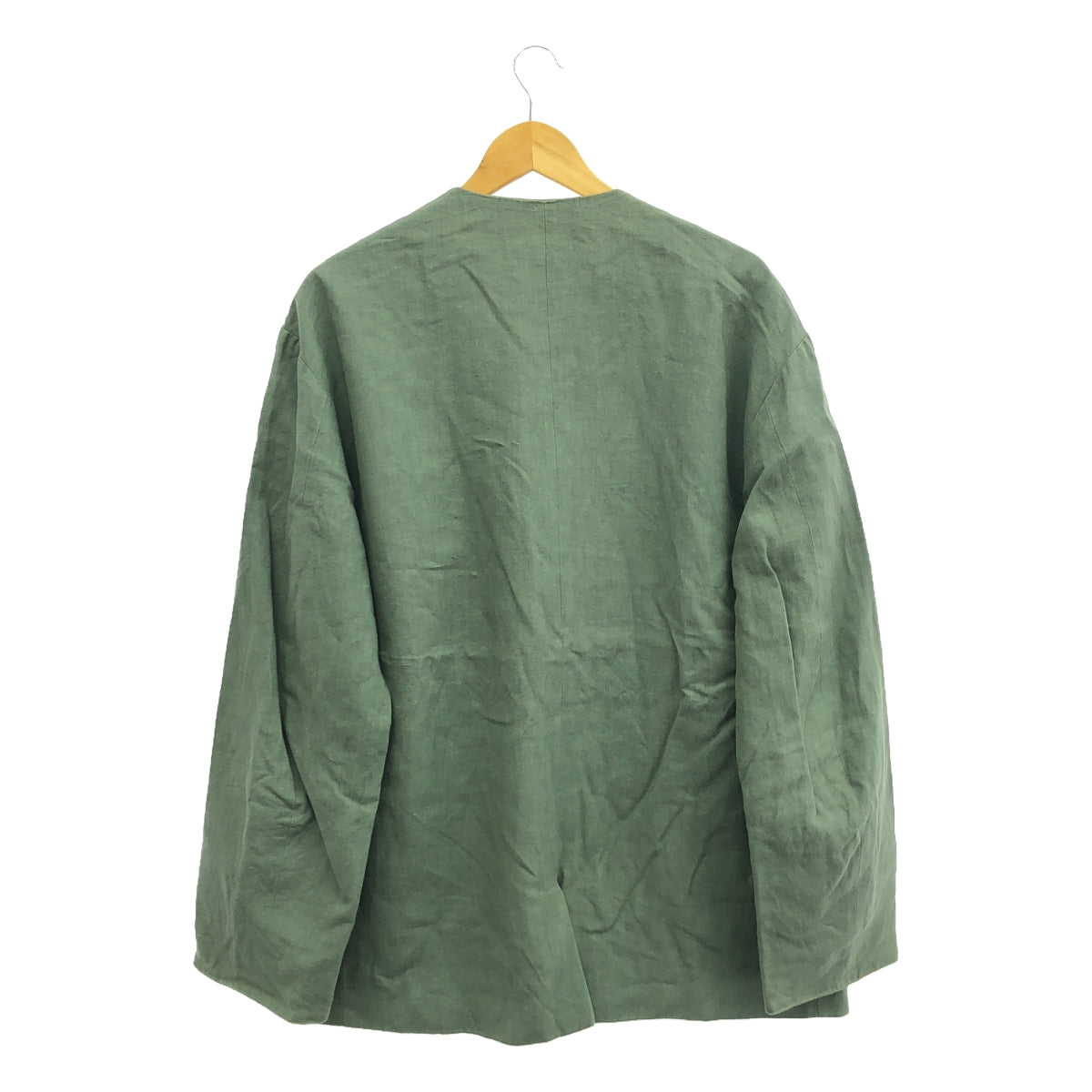 Cristaseya / クリスタセヤ | 2023SS | COLLARLESS JACKET リネン ノー