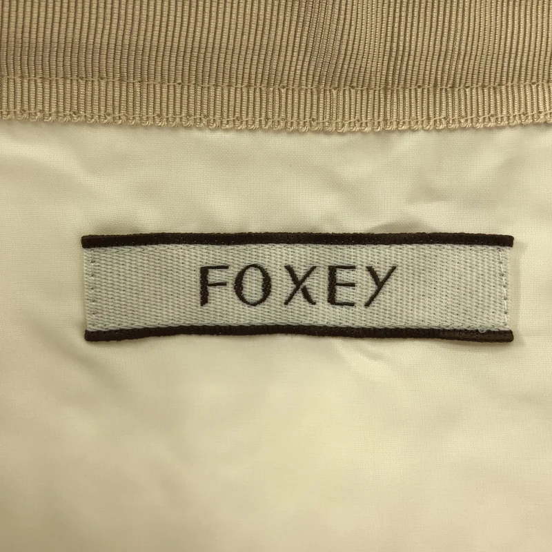 FOXEY / フォクシー | ロゴボタン タックスカート | 40 | レディース