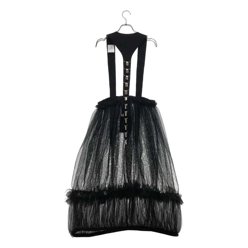 noir kei ninomiya / ノワールケイニノミヤ | 2024SS | サスペンダー チュールスカート 3M-A002 | S | レディース