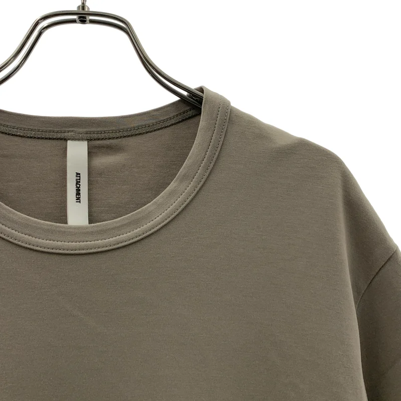 ATTACHMENT / アタッチメント | 2021SS | COTTON DOUBLE FACE T-SHIRT / コットン ダブルフェイス Tシャツ | 1 | メンズ