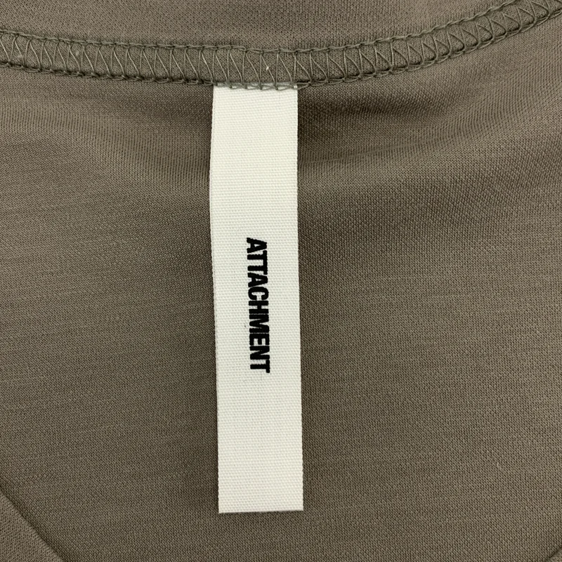 ATTACHMENT / アタッチメント | 2021SS | COTTON DOUBLE FACE T-SHIRT / コットン ダブルフェイス Tシャツ | 1 | メンズ