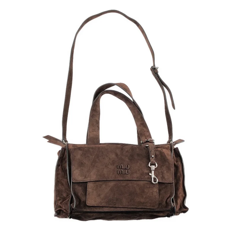 miu miu / ミュウミュウ | Utilitaire スエードショルダーバッグ 5BG335 | TU | レディース