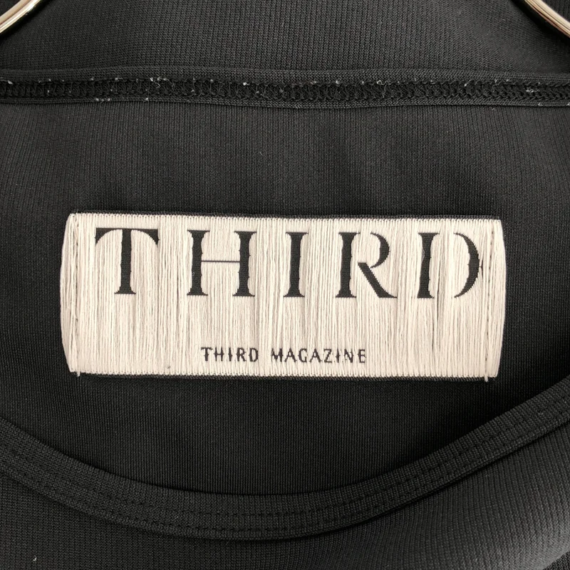 THIRD MAGAZINE / サードマガジン | ストレッチ バックスリット ノースリーブワンピース | 9 | レディース