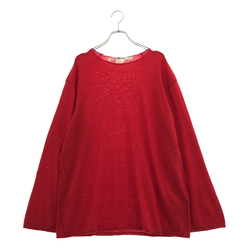 COMME des GARCONS / コムデギャルソン | 2024SS | ウール オーバーサイズ ニット | S | レディース