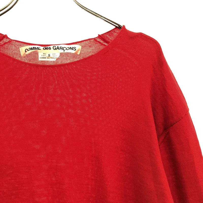 COMME des GARCONS / コムデギャルソン | 2024SS | ウール オーバーサイズ ニット | S | レディース