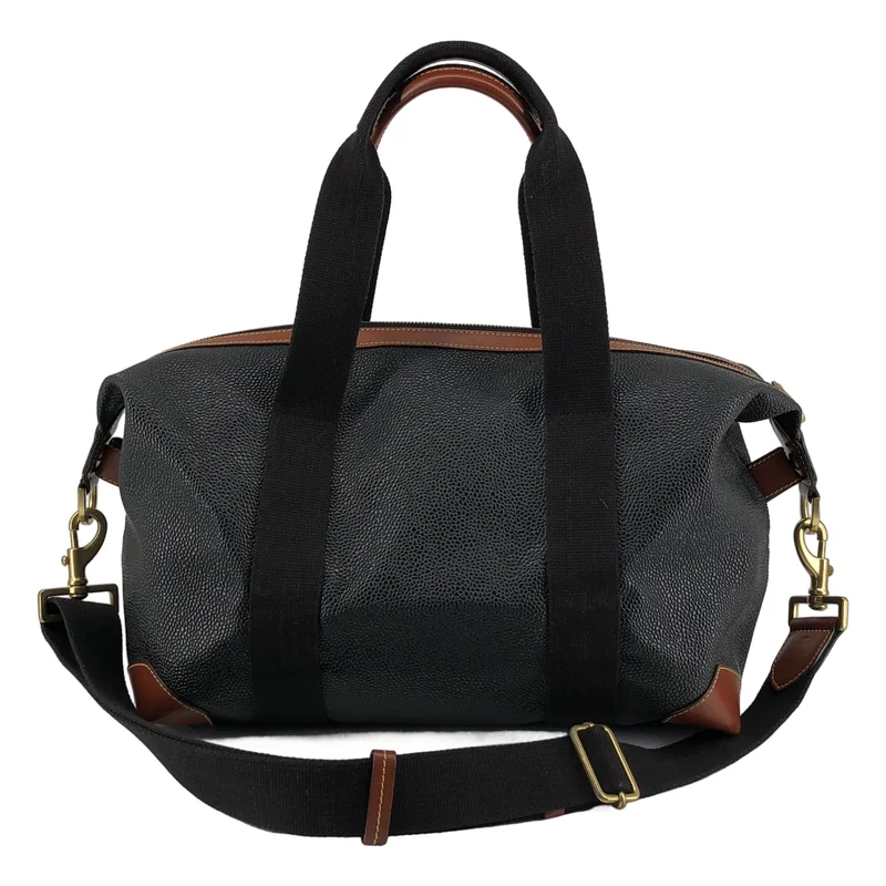 Mulberry / マルベリー | 2way レザー バイカラー ボストン バッグ |