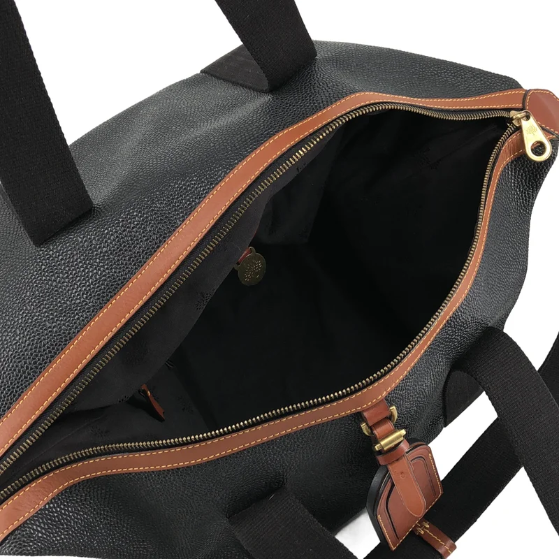 Mulberry / マルベリー | 2way レザー バイカラー ボストン バッグ |