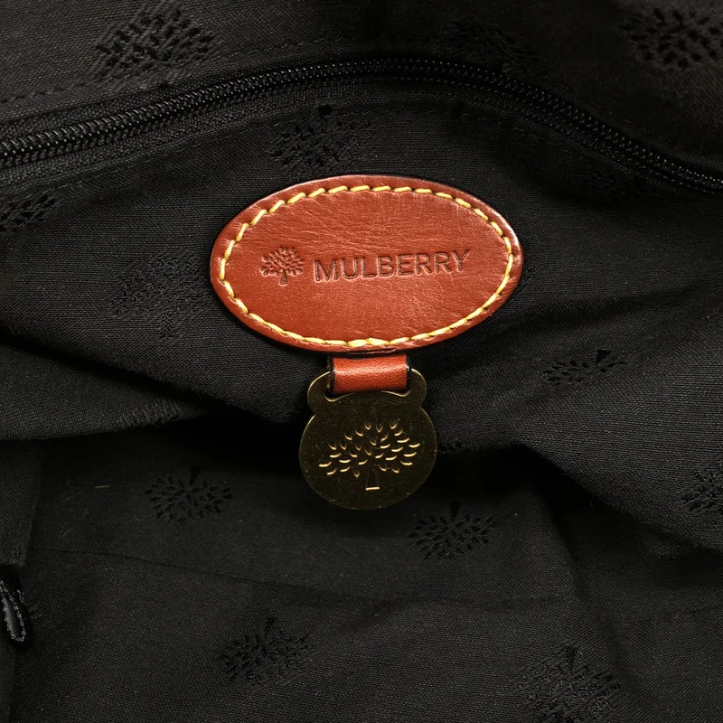 Mulberry / マルベリー | 2way レザー バイカラー ボストン バッグ |