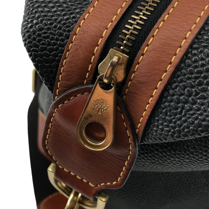 Mulberry / マルベリー | 2way レザー バイカラー ボストン バッグ |