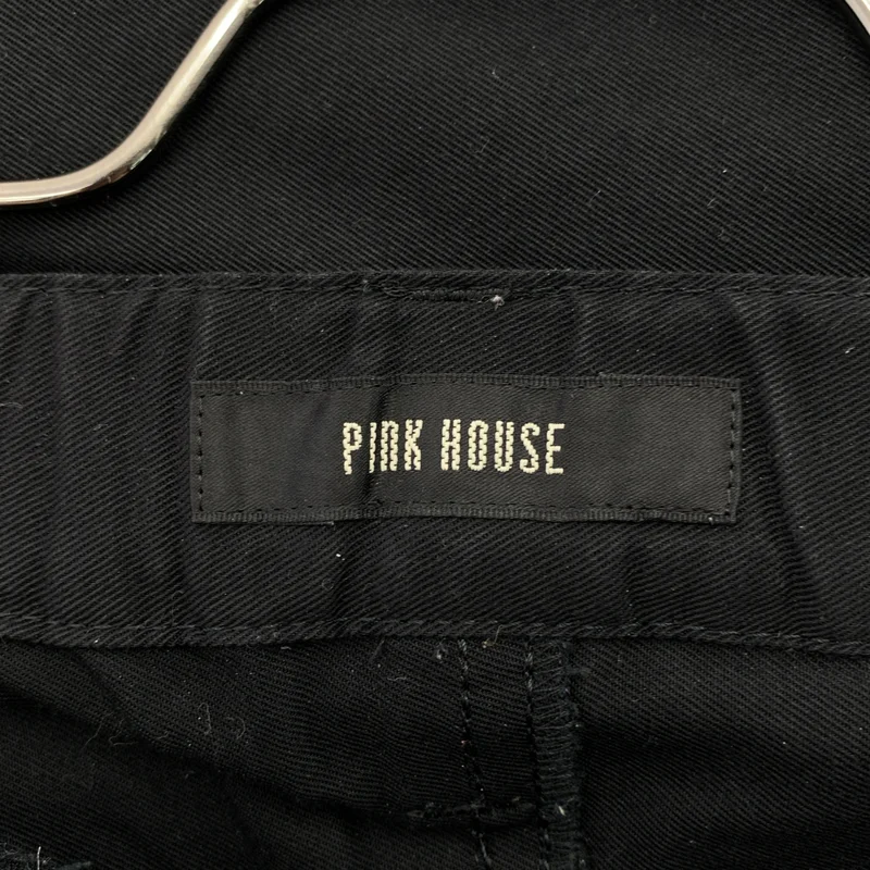 PINK HOUSE / ピンクハウス | コットン 裾フリル クロップドパンツ | L | レディース