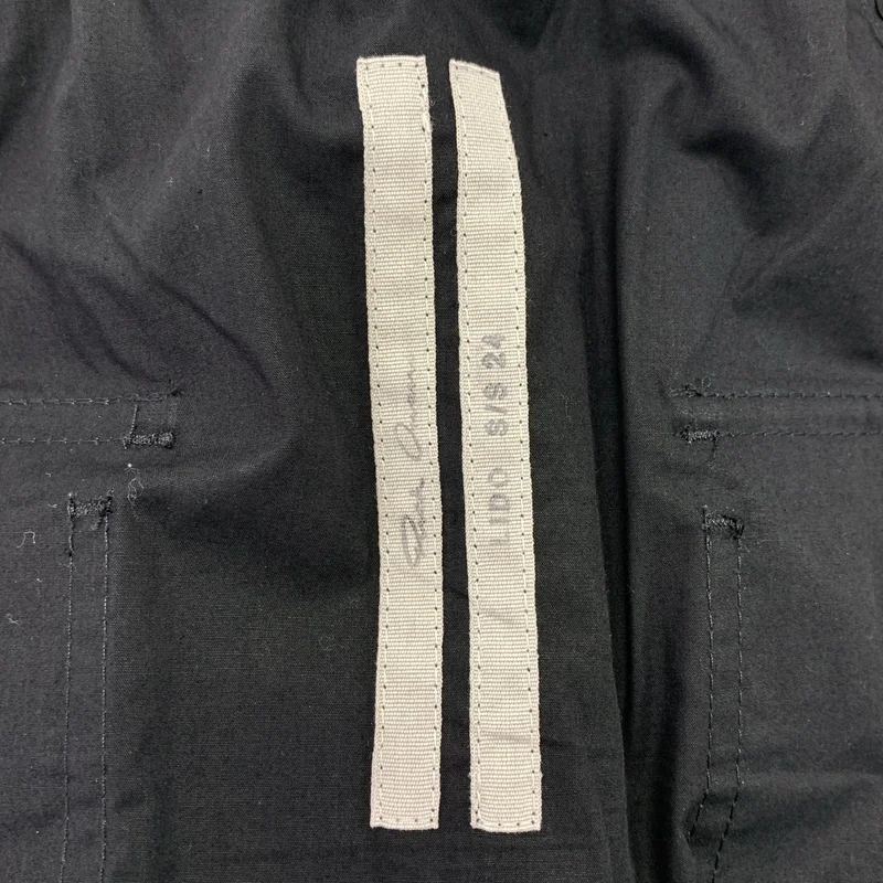 Rick Owens / リックオウエンス | 2024SS | Drawstring Cropped Woven Pants クロップドパンツ | 48 | メンズ