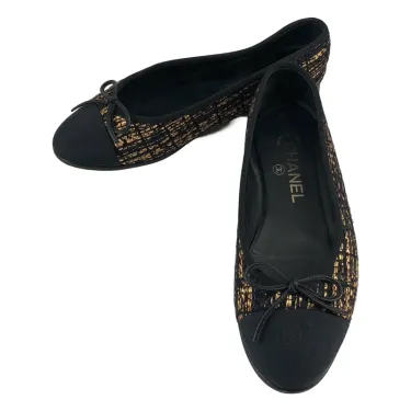 CHANEL / シャネル | ココマークボタン コットン ハーフパンツ | 34