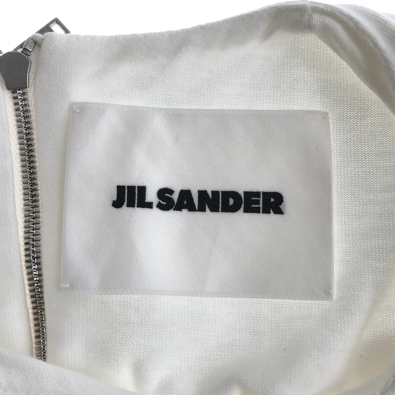 JIL SANDER / ジルサンダー | 2024SS | コットン バックジップレイヤードTシャツ | S | レディース