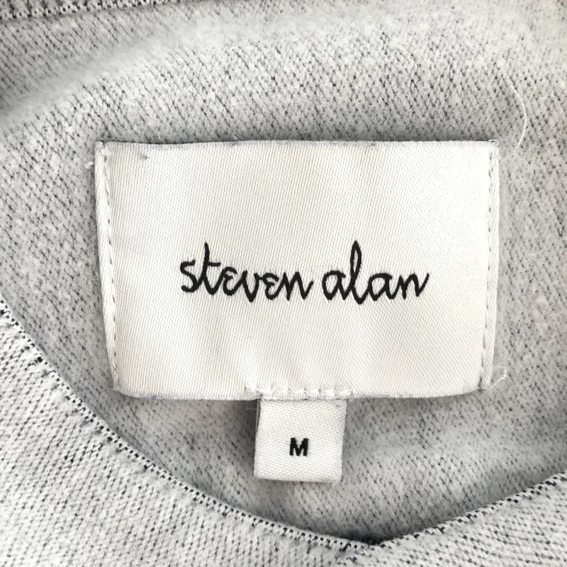 steven alan / スティーブンアラン | ダブルフェイス フランネル バンドカラーシャツ | M | メンズ