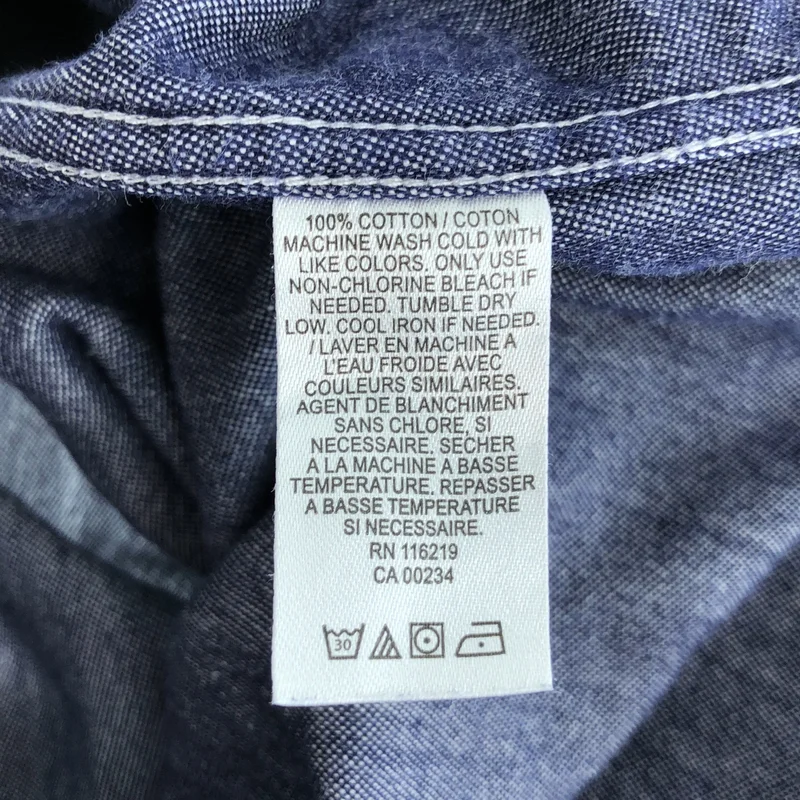steven alan / スティーブンアラン | ダブルフェイス フランネル バンドカラーシャツ | M | メンズ