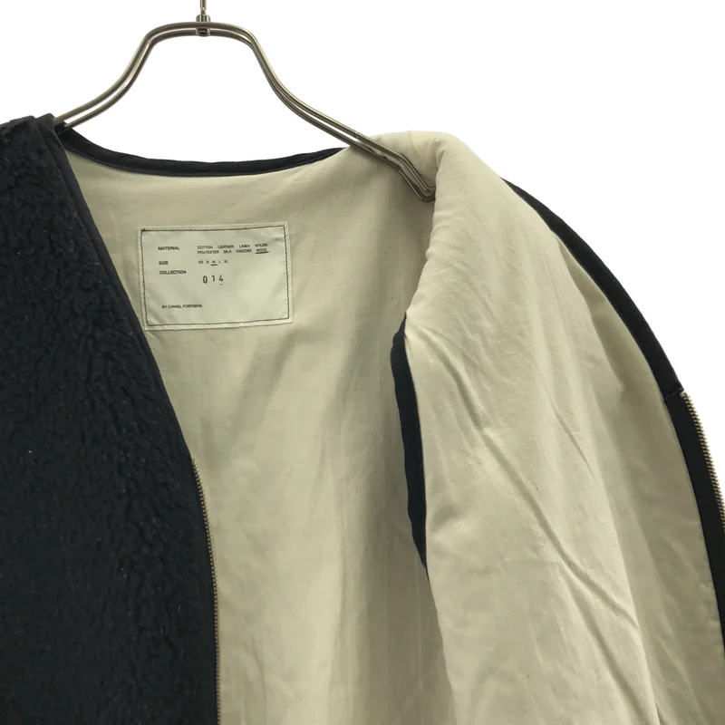 CAMIEL FORTGENS / カミエルフォートへンス | FLEECE BEST / ウール フリースベスト | M | メンズ
