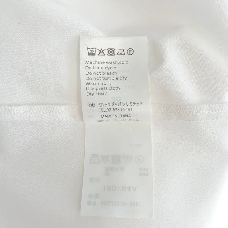 ENFOLD / エンフォルド | 2026SS | TUCK COLLAGE SHIRT タック カレッジ シャツ | 38 | レディース