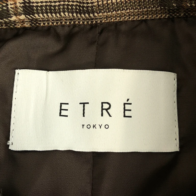 ETRE TOKYO / エトレトウキョウ | 2025AW | フードストールロングトレンチコート | M | レディース