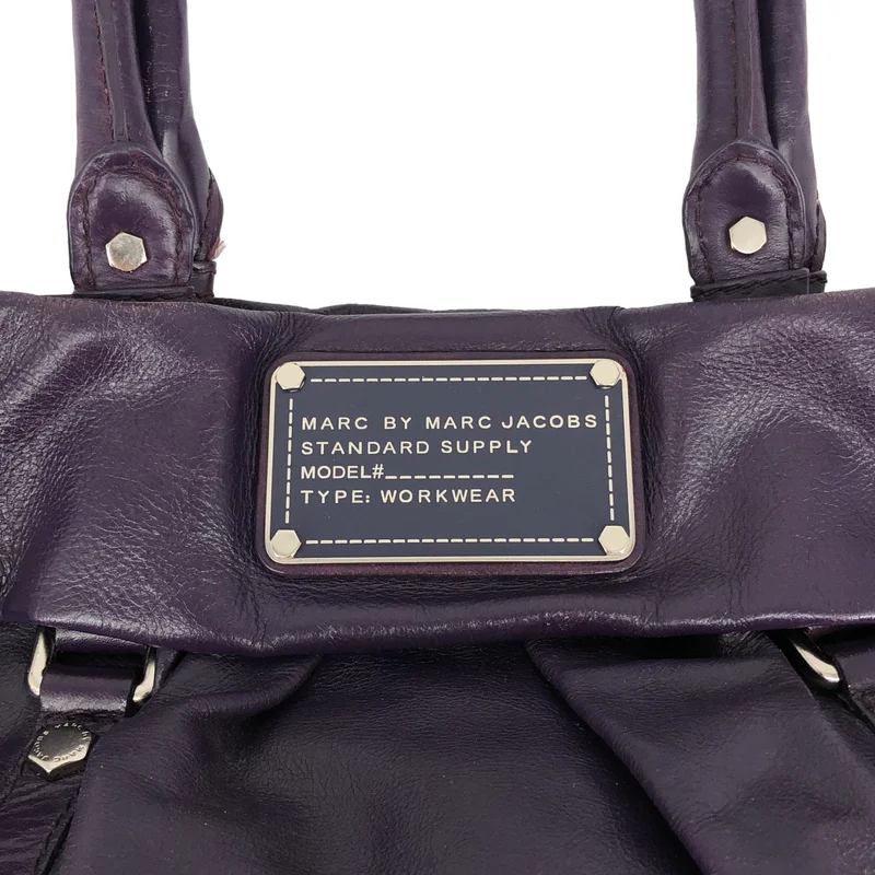 MARC BY MARC JACOBS / マークバイマークジェイコブス | レザー ハンドバッグ |