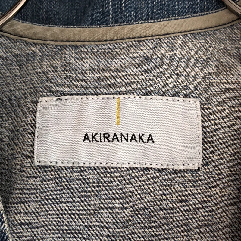 AKIRANAKA / アキラナカ | Helene デニム ノーカラージャケット | 2 | レディース