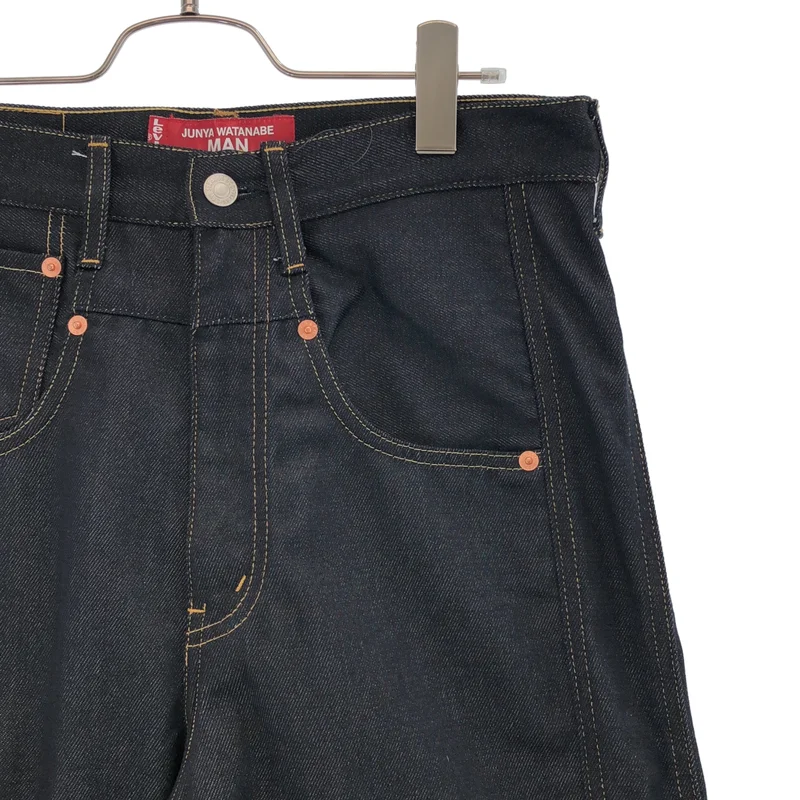 eye JUNYA WATANABE COMME des GARCONS MAN / アイジュンヤワタナベ マン | 2024SS | エステルデニム Levi's Wネーム デニムパンツ | XS | メンズ